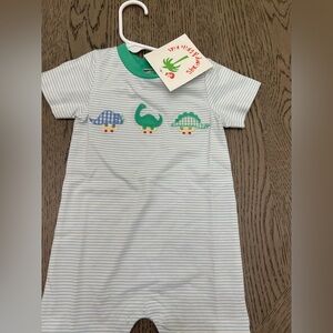 Shrimp & grits romper